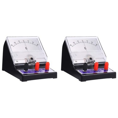 2X Analoger Amperemeter  Typ Elektrischer Strom Ampere Tester Empfind3159