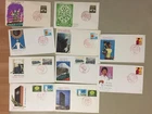 Ten Japan fdc.Each two same stamp,diff pictures