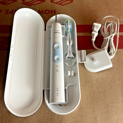 #ad #ad Philips Sonicare Optimal Clean Electric Toothbrush HX686W w Travel Case $21.99