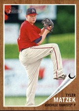 2011 Topps Heritage Minors #26 Tyler Matzek - BB