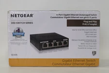 Netgear 5-Port Gigabit Ethernet Unmanaged Essentials Switch (GS305)