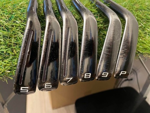 TaylorMade P790 Black Iron Set 6pcs 5-Pw Flex S Stiff Dynamic Gold 105 S200 RH - Picture 2 of 12