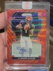 2021 Panini Prizm Ja’Marr Chase Red Wave Auto /149 Rookie RC Bengals #337 Sealed
