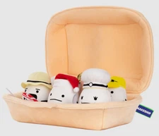 Makeship Egg Carton Family Jumbo Plushie Secret Staycation Video Game Plush NEW