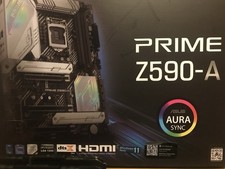 Motherboard Bundle - Asus Prime Z590-A MB - 10th Gen I7 10700K - 32GB Ram