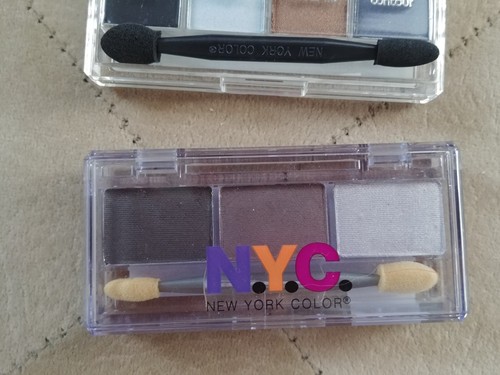 NYC New York Colors Cream Liner MOD QUAD & Eyeshadow Trio Palette Shade Makeup - Picture 5 of 15