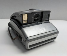 Polaroid One 600 Instant Film Camera Silver Tested Working