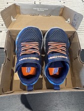 Image of Skechers Boys Shoes UK Size 4 Memory Foam Gel Infused Trainers