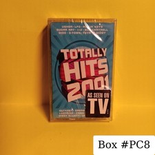 Various - Totally Hits 2001 - 2001 - 07822-14684-4 - New - Sealed - Cassettes