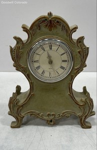 Vtg-Style Decorative Mantel Clock  