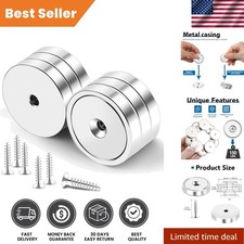 150lb Waterproof Neodymium Cup Magnets - Perfect for Lifting  Hanging
