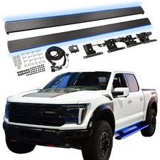 Electric Running Boards Retractable Led Light For Ford F150 F250 F350 2015-2020