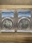 1887 & 1889 MS 62 & 63 Morgan Silver Dollar Lot Of Two 🔥