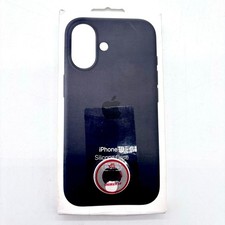 Brand New Apple Silicone Case with MagSafe for iPhone 16 - Black MYY13ZM/A 