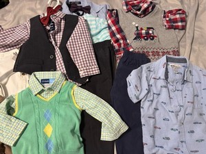 Huge Lot Of 18m Boy Handsome, Stylish  Outfits Sets , 20 Pieces