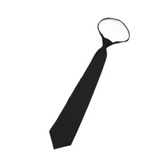 Black Unisex Ties Retro Narrow Neck Tie Slim Women Men Tie Korean Trendy Tie