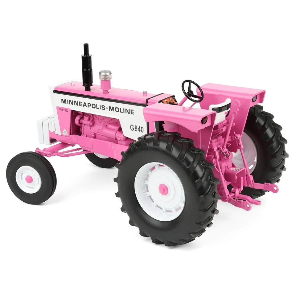 Spec Cast 1/16 Pink Minneapolis Moline G840 Open Station Tractor SCT979 - Image 4 of 4