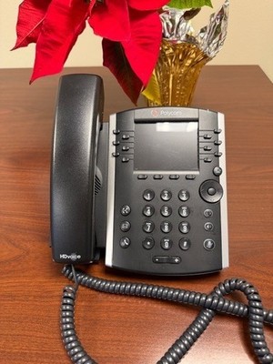10 Polycom Phones -Seven Polycom VVX 400  and Three Polycom VVX 411