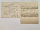 1921 antique LARCENY WARRANT clearfield pa PAUL E MILLER NY CENTRAL RR — photo 1