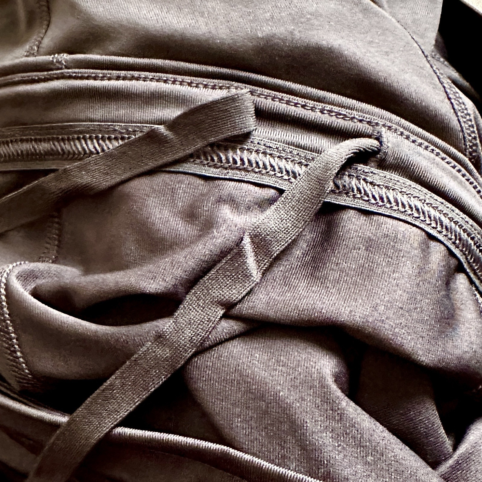 Fila Sport Leggings Donna XXL Nero Live In Motion Coulisse Tru Dry Palestra Nuovo