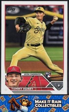 Tommy Henry 2023 Topps Series Two #336 Arizona Diamondbacks Rookie RC