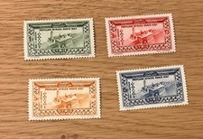 French Colonies Syria Syrie 1937 International Exhibition Singles - Mint Hinged