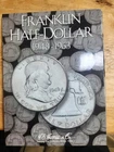 1948 - 1963 Benjamin Franklin Half Dollar 90% SILVER  COMPLETE SET WHITMAN ALBUM