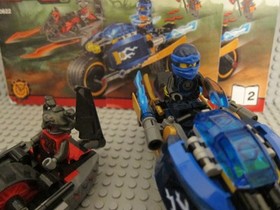 LEGO Ninjago: Desert Lightening 70622 Retired Set - 1 Piece Missing