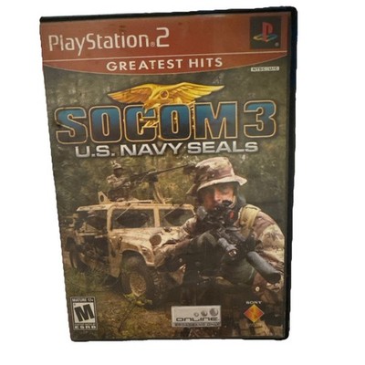 SOCOM 3 US Navy Seals PS2 PlayStation 2 Greatest Hits.
