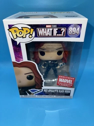 Marvel Collector Corps What If ? Post-Apocalyptic Black Widow Funko Pop