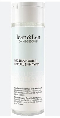 Jean & Len Micellar Water  Normal Skin Wasser Kaktusfeige Hyaluron  Säure