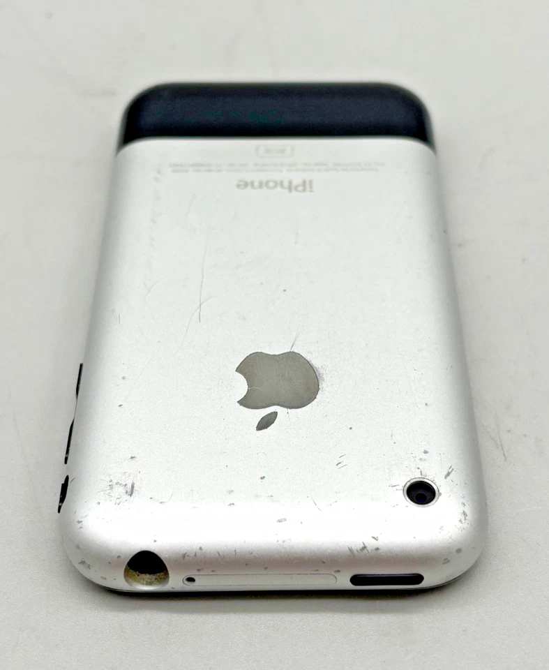 Apple iPhone 1 Gen A1203 8GB Silver Smartphone AT&T ONLY -C -See photo - Image 4 of 4