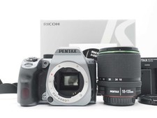 Pentax K-70 24.0MP Silver 18-135 Lens 6261 Shots w/ Box Near Mint  Z6306A