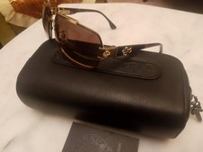 Chrome Hearts Sunglasses Dark Tortoise Gold Rare