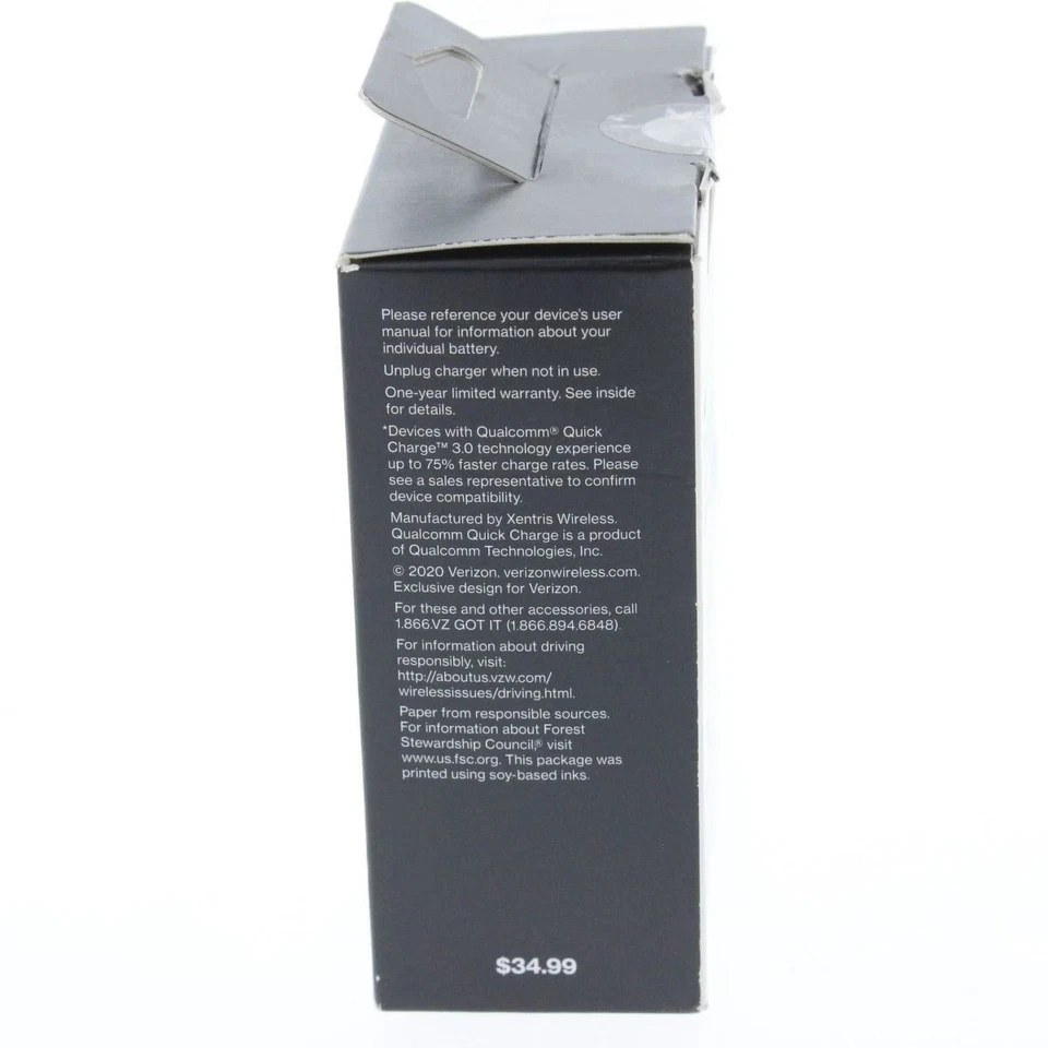 Verizon Micro-USB Car Charger w/LED for Samsung J7 Due Prime Pro Max J6 J5 J4 J3 - Image 3 of 4