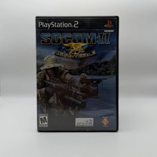 SOCOM II: U.S. Navy Seals (Sony PlayStation 2 PS2 ) CIB CLEANED AND TESTED