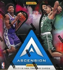 2017-18 Panini Ascension NBA Basketball Factory Sealed Hobby Box