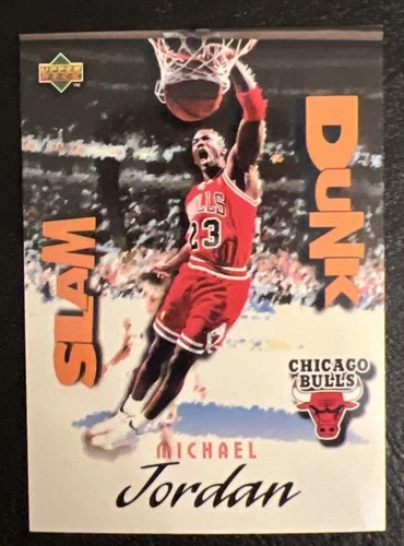 1997-98 Upper Deck Nestle Slam Dunk Michael Jordan #SD22 Insert Card
