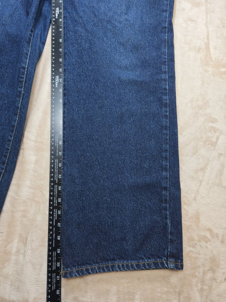 Ralph Lauren Polo Mens Jeans Rare Embroidered Signature Banner 34 X 32 Tag 34x30 - Image 4 of 4