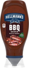 Rich & Smoky BBQ Sauce Condiment squeeze bottle made of 100% recycled plastic...