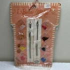Vtg Barbie Midge #1831 Dressmakers Button & Zipper Pack 1963 Mattel w/ Booklet