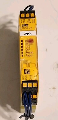 Pilz PNOZ s2 C Safety Relay, 751102, 24VDC, 3 n/o, 1 n/c Free Shipping