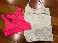 avia girls sport bra size 10-12 Danskin size XL tank top