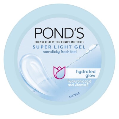 POND'S Super Light Gel Oil Free Face Moisturizer 100ml/98gm With Hyaluronic Acid
