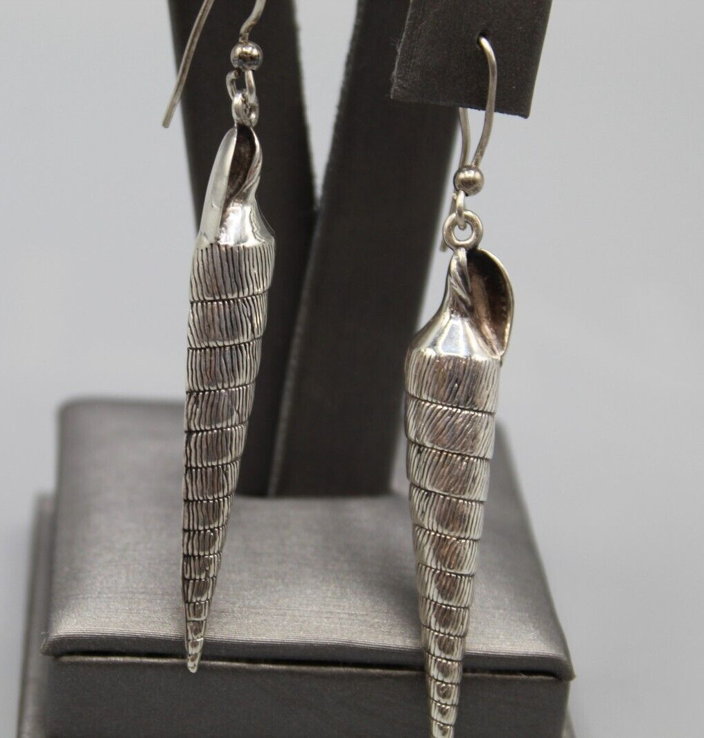 Kabana SterlingSilver 925 Dangle Shell Earrings *… - image 3