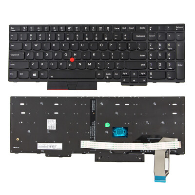 US Keyboard for Lenovo ThinkPad E580 E585 E590 E595 T590 P15s Gen 1 / T15 Gen 1