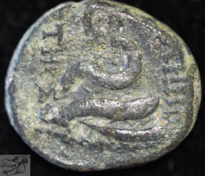 Mysia, Pergamon, AE, Asklepios, Rev. Asklepion Snake, 2nd-1st Century BC, C6087