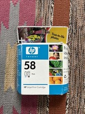 Genuine OEM HP 58 Photo Ink Cartridges HP58 NEW Sealed In Box Expired 2007