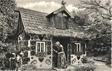 Crunchy House In The Fairy Tale Grove, Niederheimbach, Germany Postcard