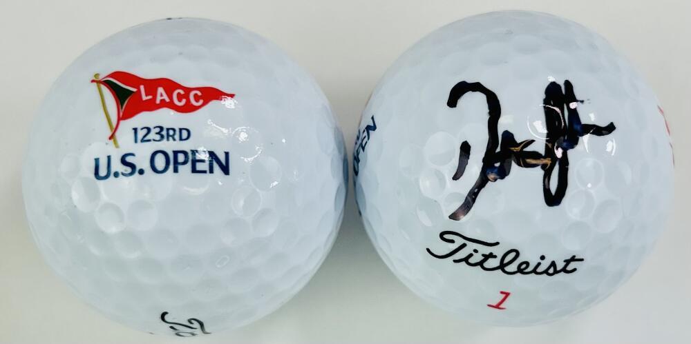 DUSTIN JOHNSON Autographed Signed 2023 U.S. OPEN GOLF BALL US 2014 LIV DJ K1 